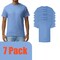 Gildan Adult's Ultra Cotton T-Shirt, Short Sleeve Craft & DIY Carolina Blue Blank Casual Shirt